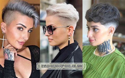Donna matura con un taglio pixie elegante e luminoso