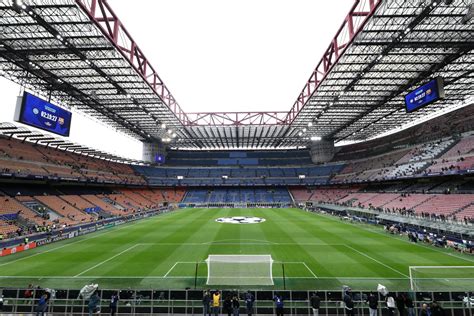 San Siro spogliatoio ospiti Champions League