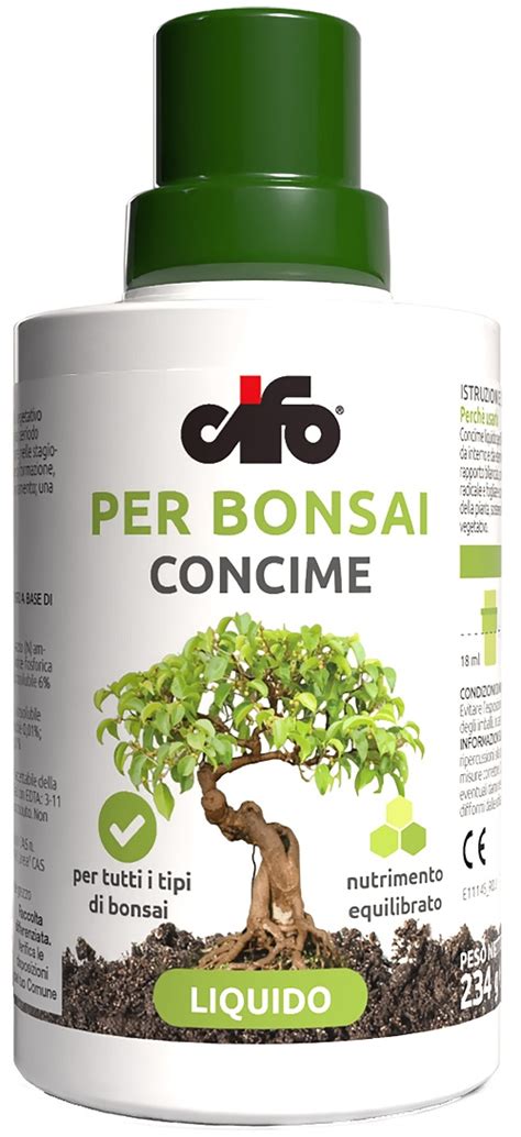 Tipi di concime per bonsai (liquido, solido, granulare)