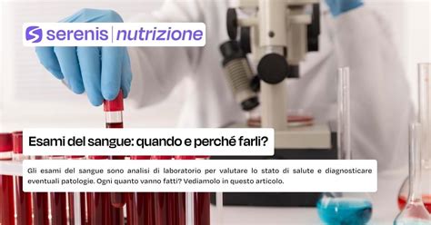 Esami del sangue per ormoni