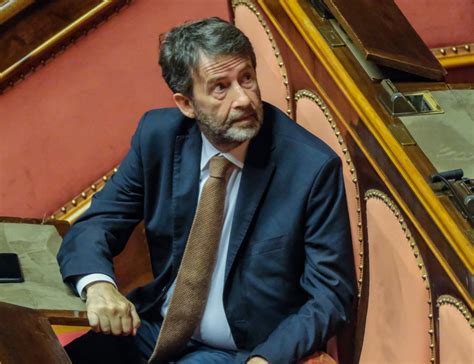 Dario Franceschini in Senato
