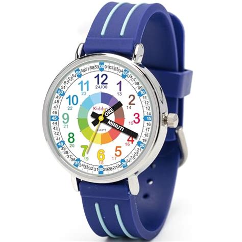 Vari orologi da bambino e bambina esposti