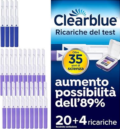 confezione di ricariche Clearblue Monitor di Fertilità