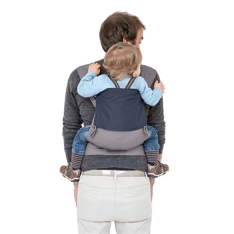 Ring sling indossato con bambino in posizione fianco