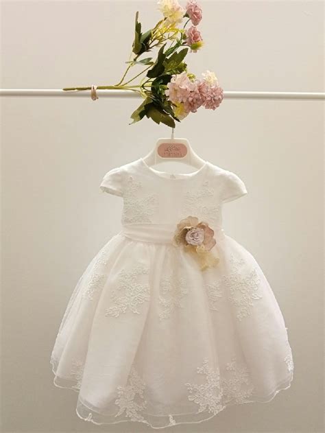 Abito da battesimo stile principessa