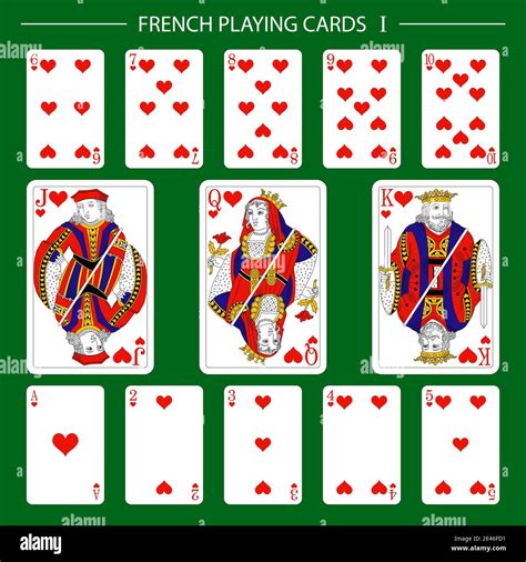Mazzo di carte italiane e francesi